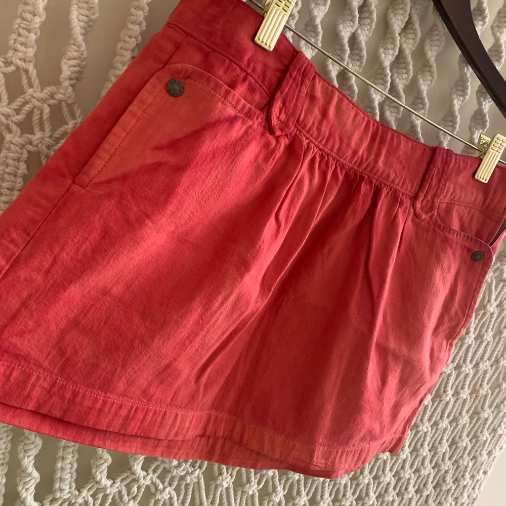 LEVI’S Red Denim Skirt